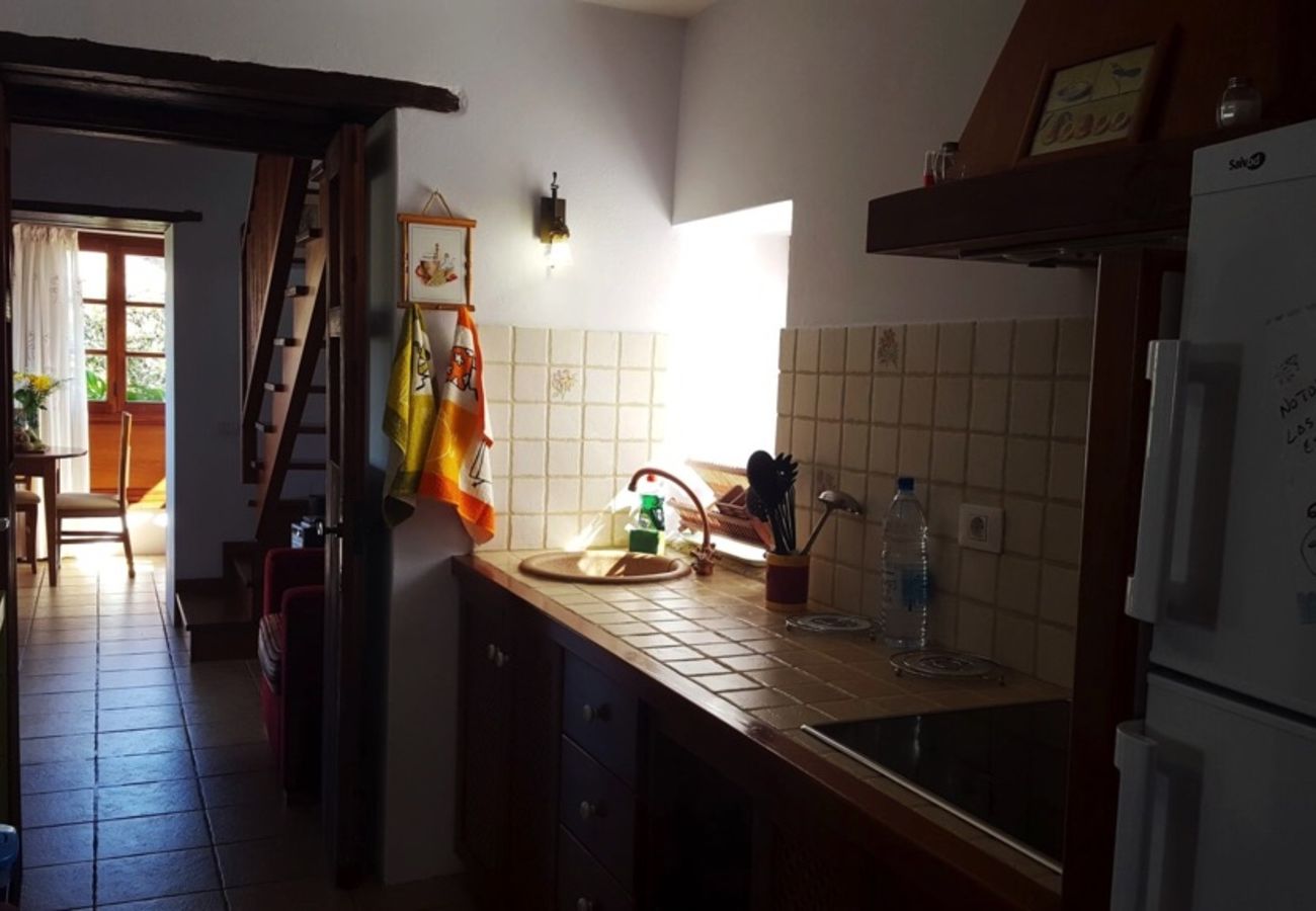 Casa rural en Santa María de Guía - Casa Rural 2 HAB para hacer senderismo, desconectar con 2 terrazas y barbacoa