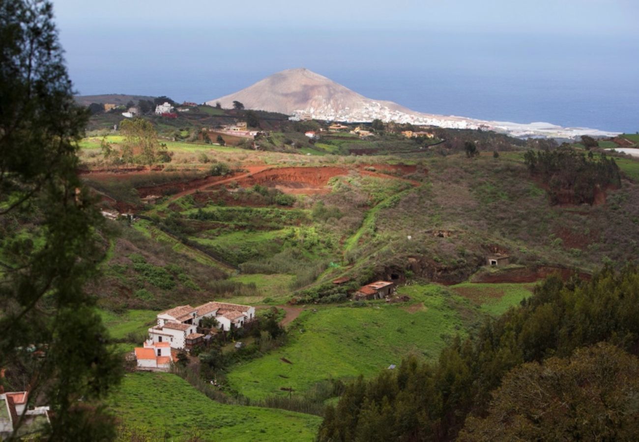 Casa rural en Santa María de Guía - Casa Rural 2 HAB para hacer senderismo, desconectar con 2 terrazas y barbacoa