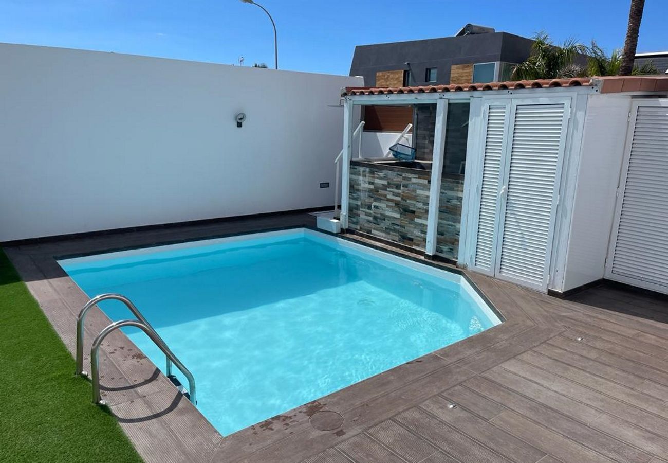 Villa en Maspalomas - VILLA DE LUJO  3HAB | POOL PRIV  | BBQ en Sonnenland