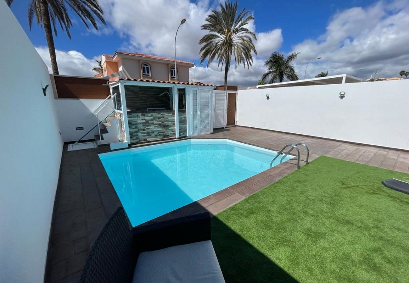 Villa en Maspalomas - VILLA DE LUJO  3HAB | POOL PRIV  | BBQ en Sonnenland