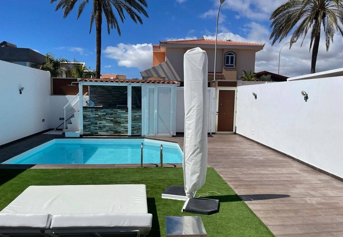 Villa en Maspalomas - VILLA DE LUJO  3HAB | POOL PRIV  | BBQ en Sonnenland