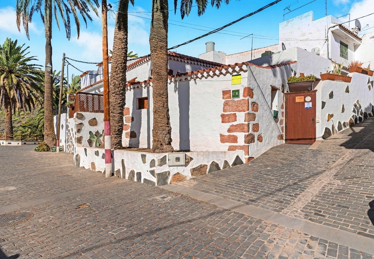 Casa en Santa Lucía de Tirajana - Casa rural en LaSorrueda con terraza y barbacoa ideal para desconectar