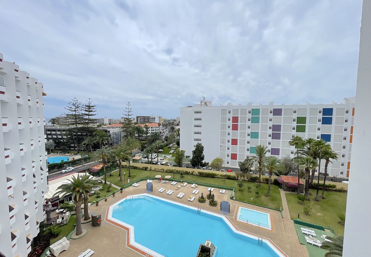 Ferienwohnung in Playa del Ingles - Exklusive 1SZ-Apt mit Terrasse | Pool | Strand