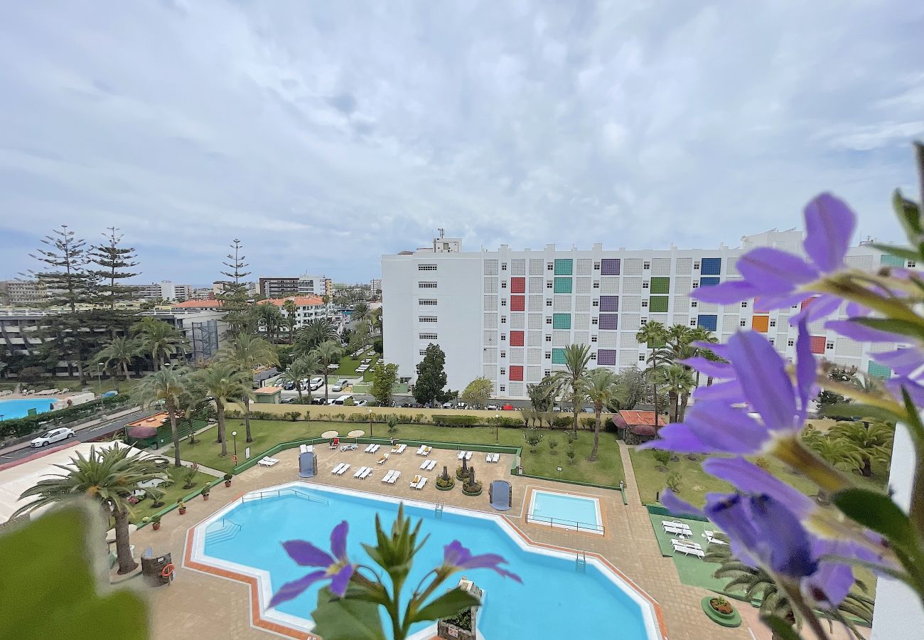 Ferienwohnung in Playa del Ingles - Exklusive 1SZ-Apt mit Terrasse | Pool | Strand