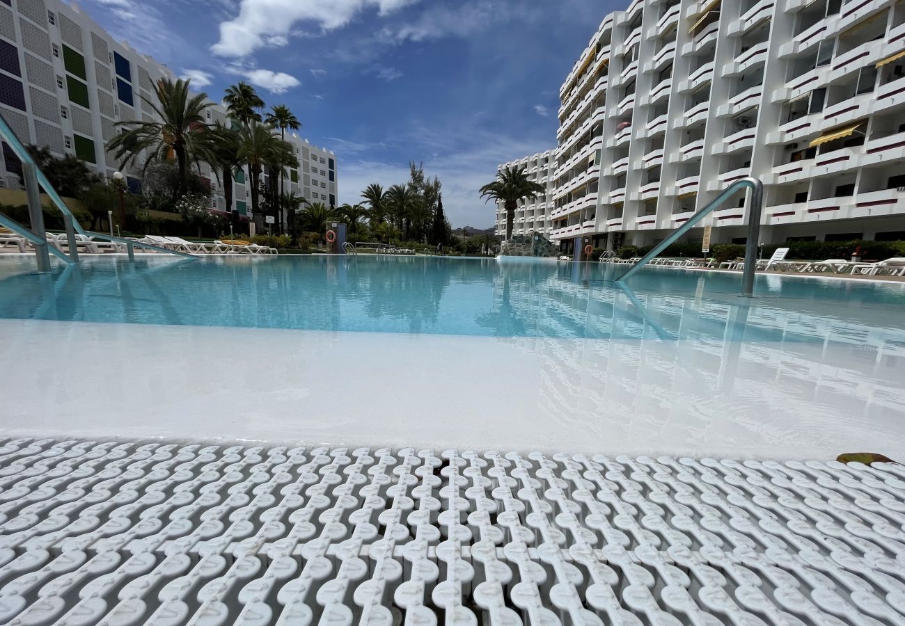 Ferienwohnung in Playa del Ingles - Exklusive 1SZ-Apt mit Terrasse | Pool | Strand