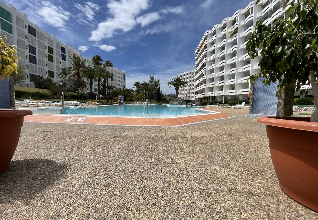 Ferienwohnung in Playa del Ingles - Exklusive 1SZ-Apt mit Terrasse | Pool | Strand