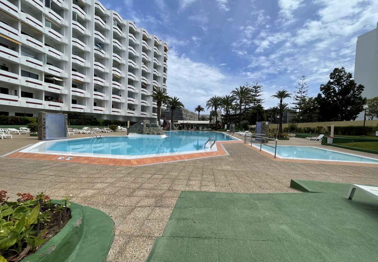 Ferienwohnung in Playa del Ingles - Exklusive 1SZ-Apt mit Terrasse | Pool | Strand