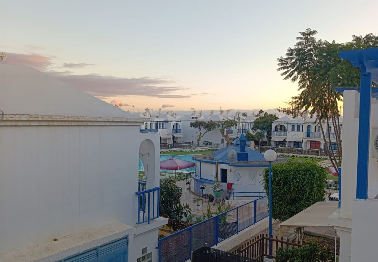 Bungalow in San Bartolomé de Tirajana - Bungalow mit 1 Schlafzimmer und Terrasse im Zentrum von Maspalomas