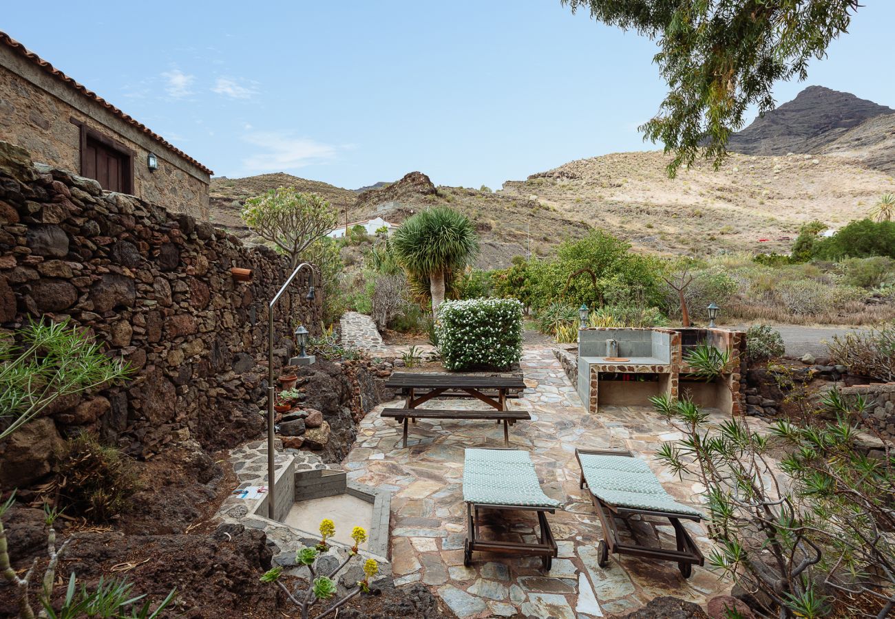 House in San Nicolas de Tolentino - Exclusive Rural House with terrace and barbecue ideal for disconnecting in Tasarte