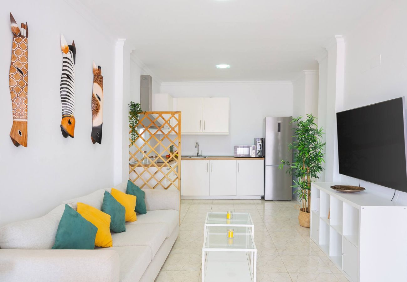 Appartement à Mogán - Exclusivo Apartamento AfricanSunrise de 2 HAB con piscina y terraza en Amadores